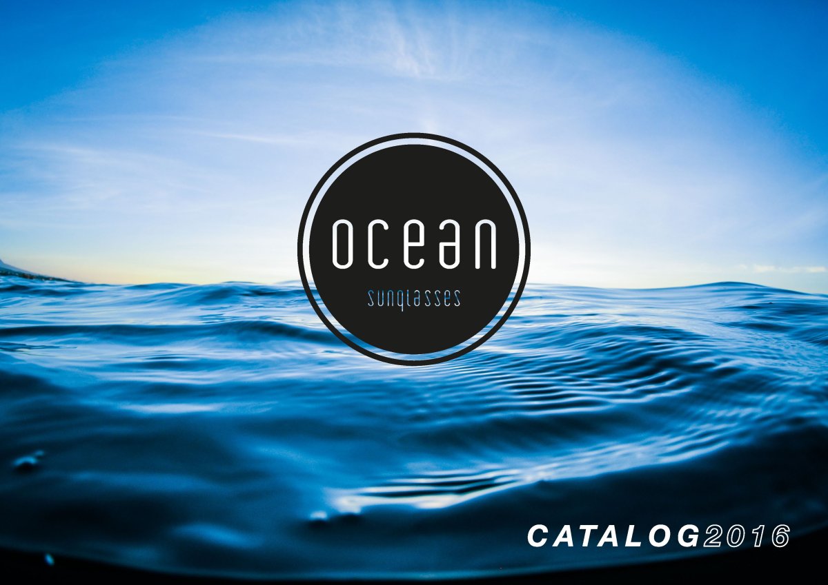 Красивая надпись Ocean