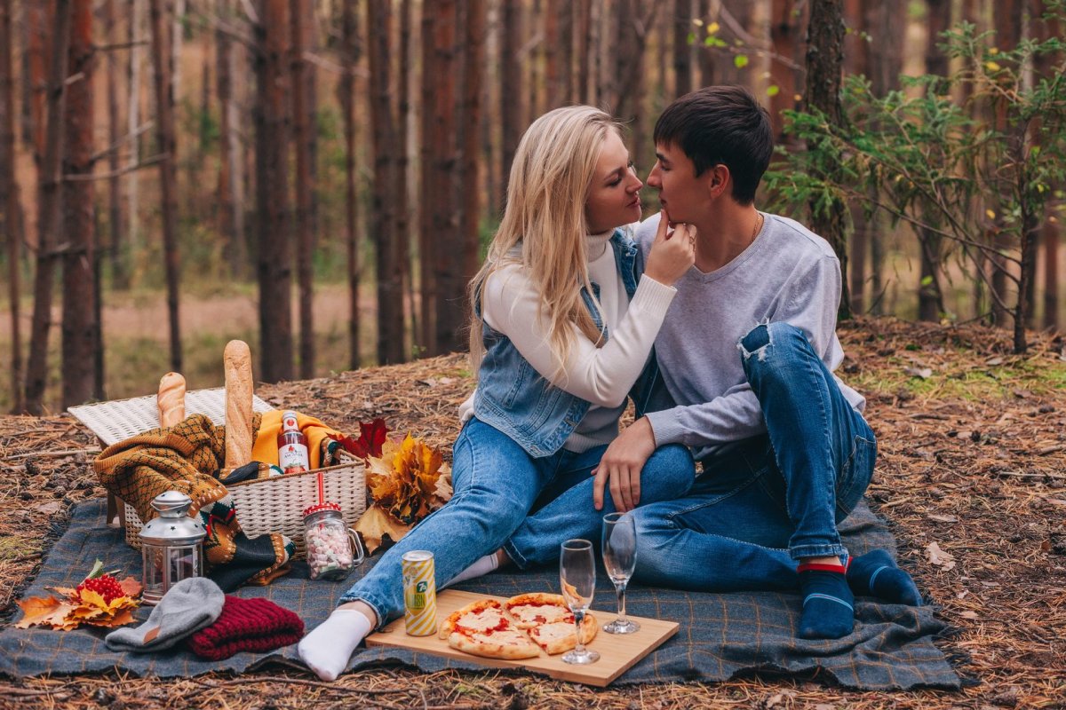 Фотосессия Love story пикник