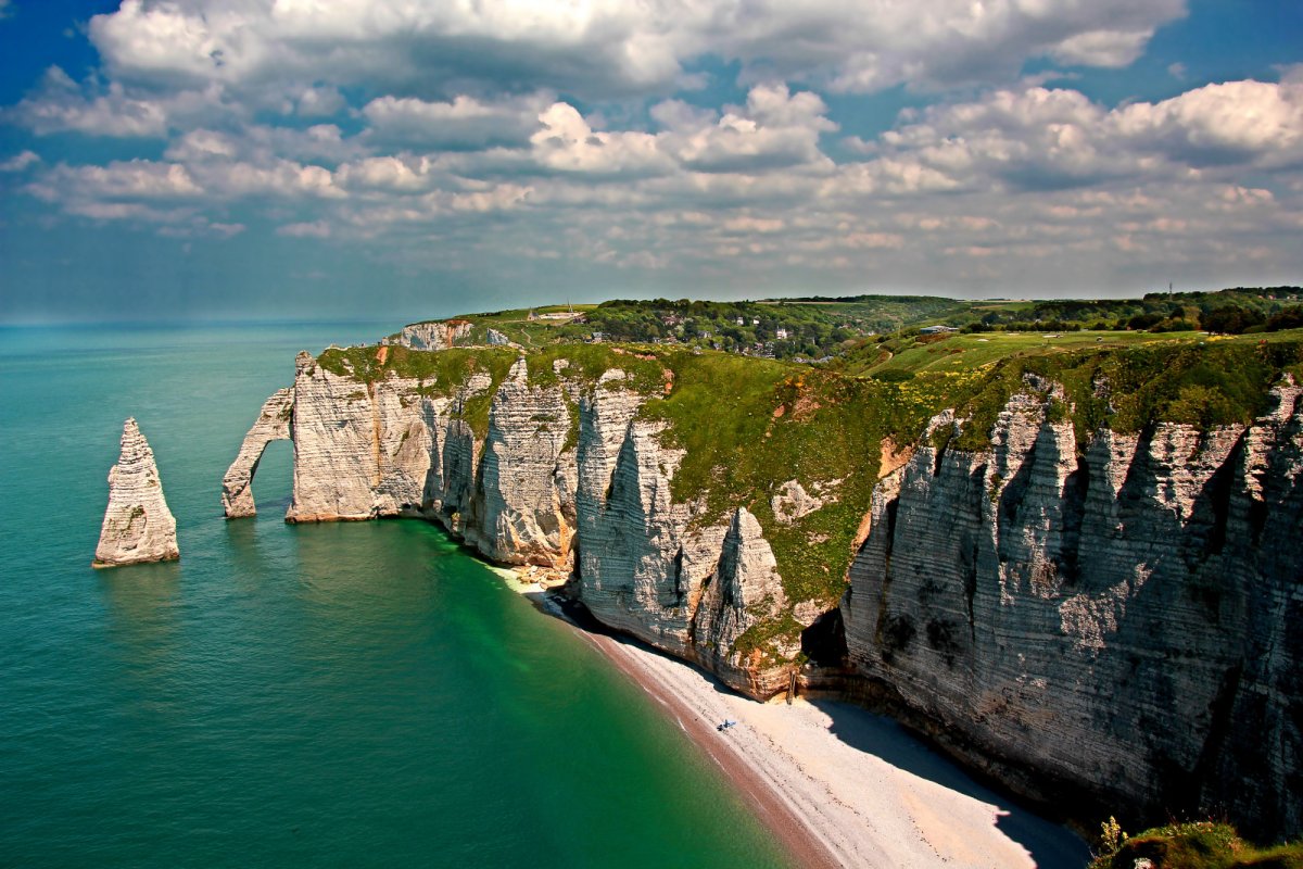 Этрета, Нормандия, Франция