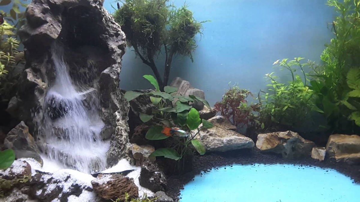Водопад пескопад для аквариума