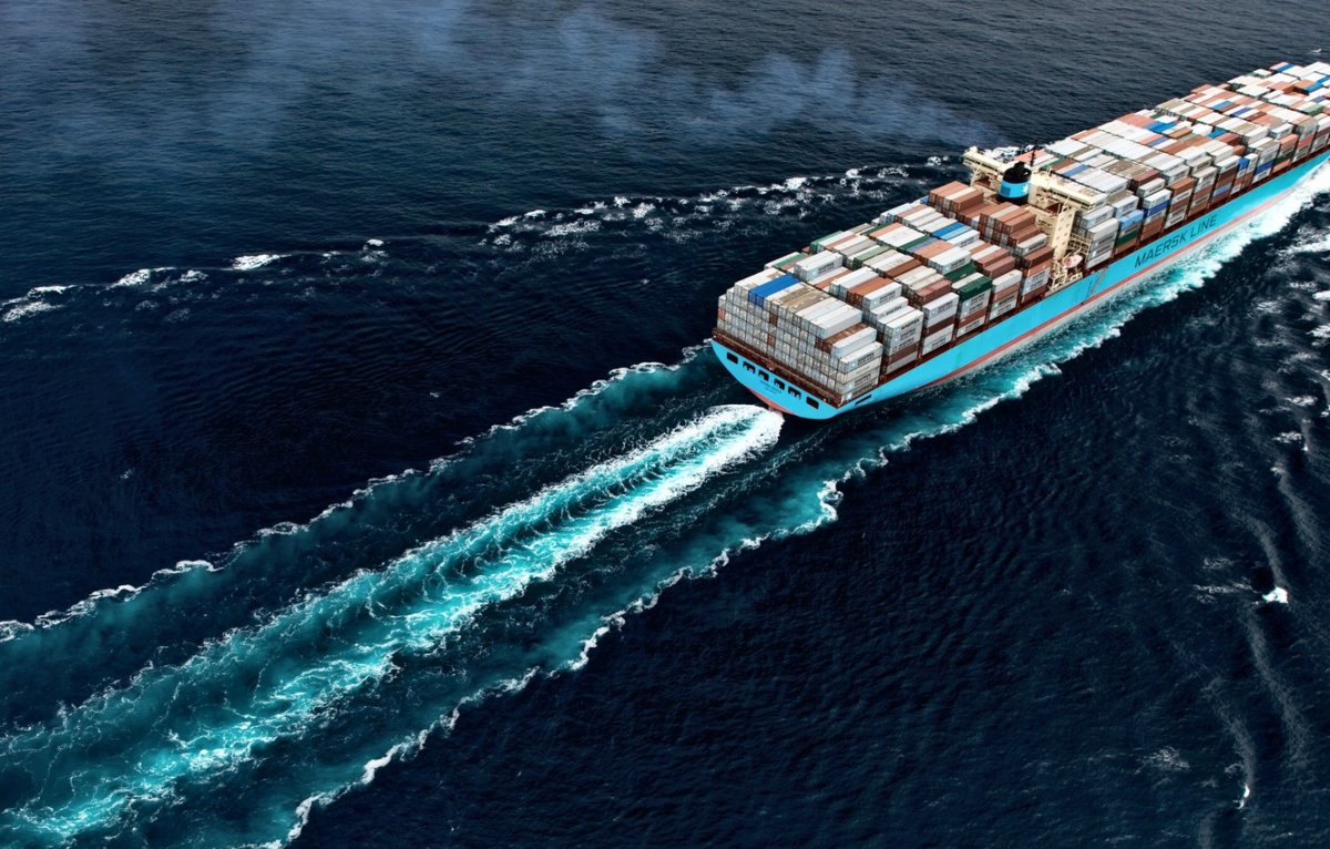 Океанский контейнеровоз Maersk