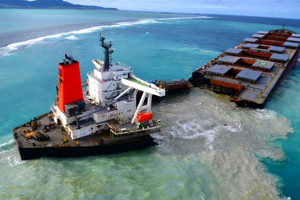 MV wakashio судно