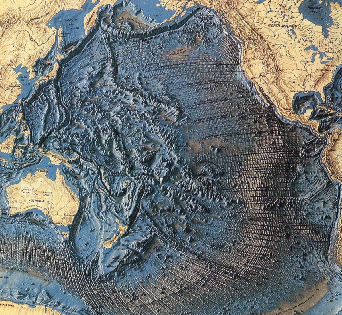 Рельеф дна черного моря без воды