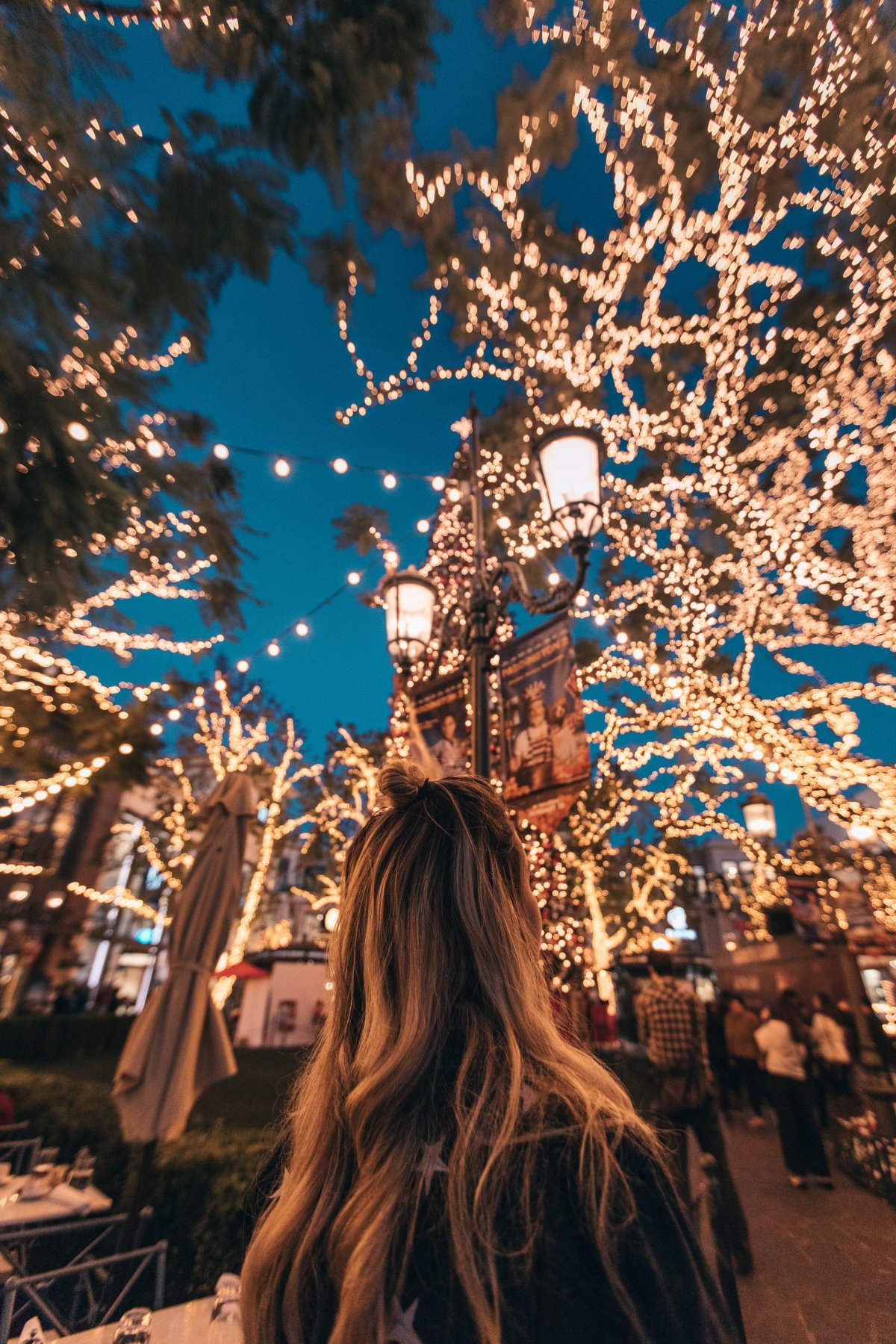 Фотосессия на Рождество на улице