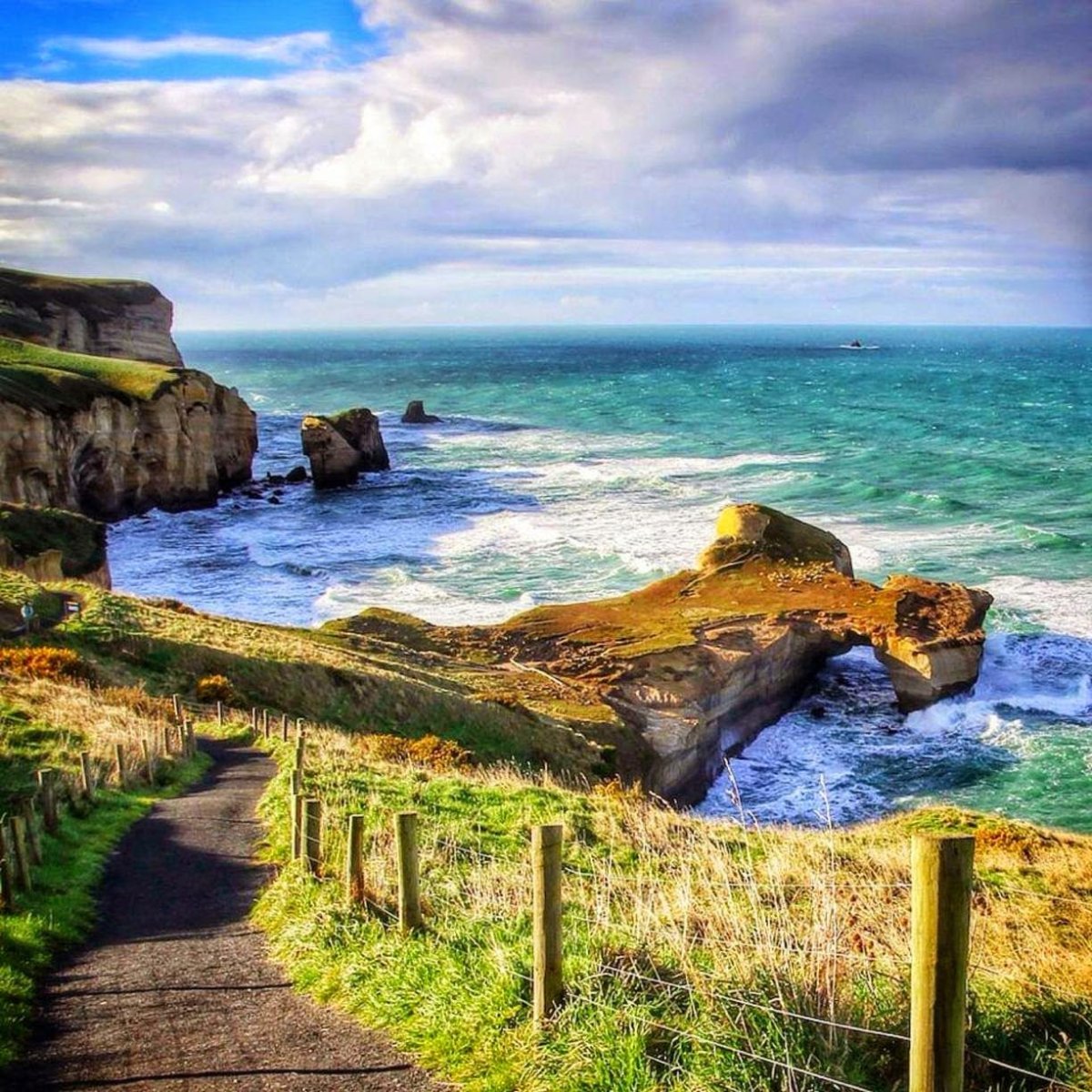 Tunnel Beach, Dunedin