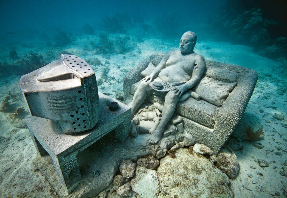 Канкун музей подводных скульптур