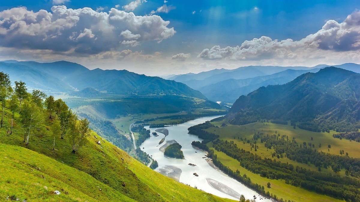 Долина реки Катунь