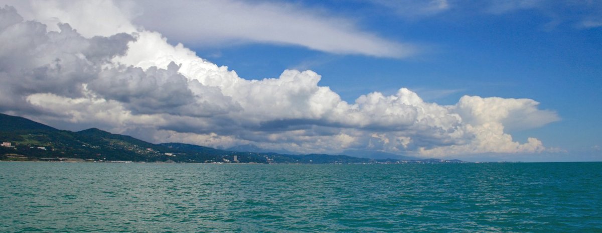 Адлер море горы