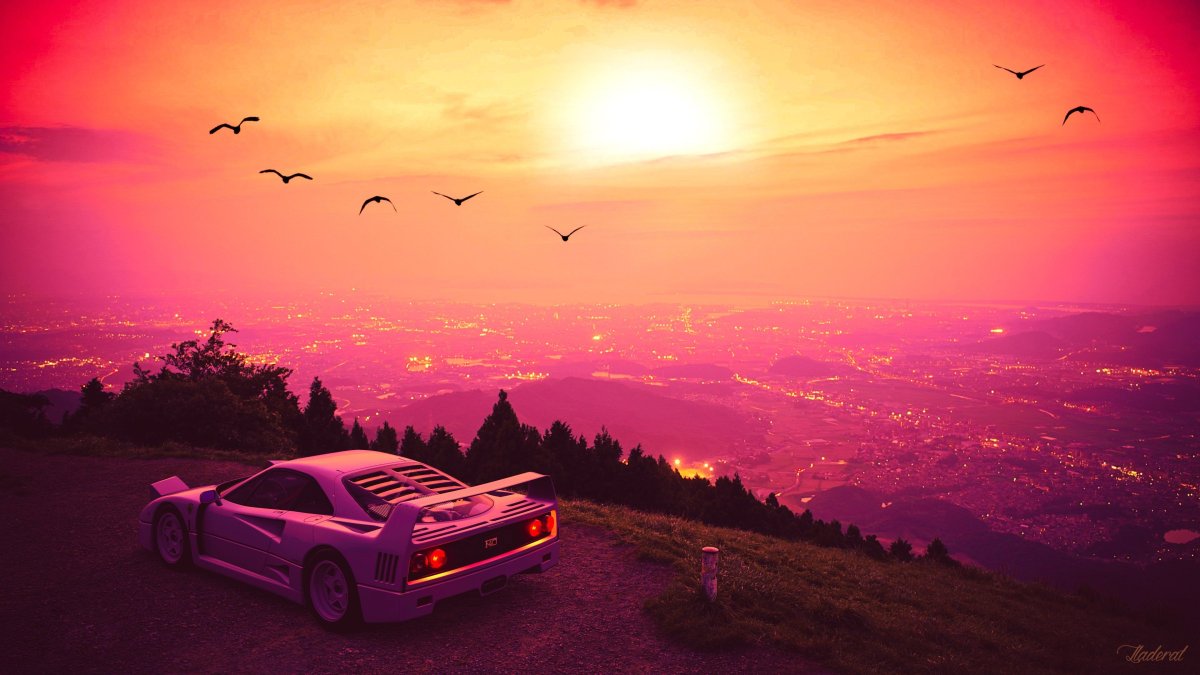 Ferrari f40 Neon