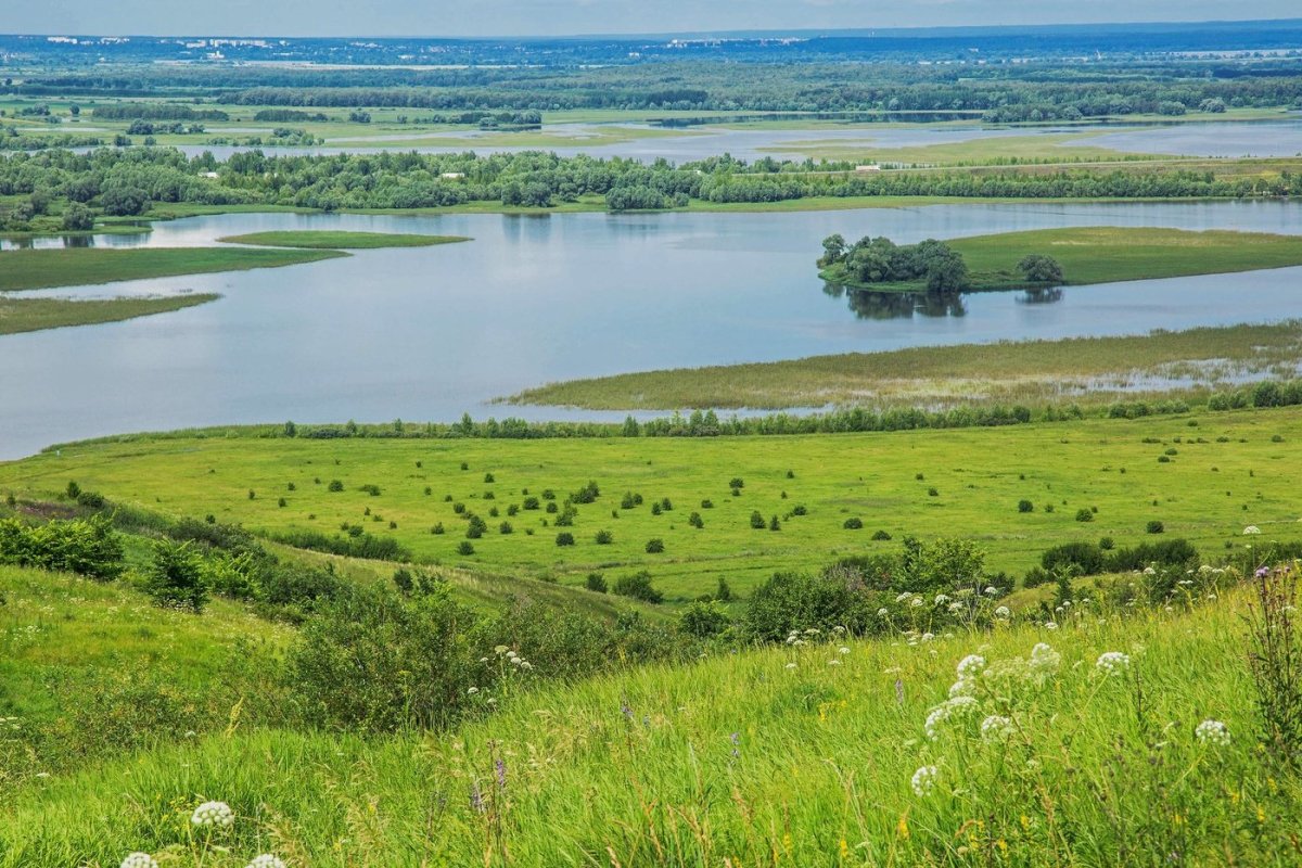 Река Свияга в Татарстане