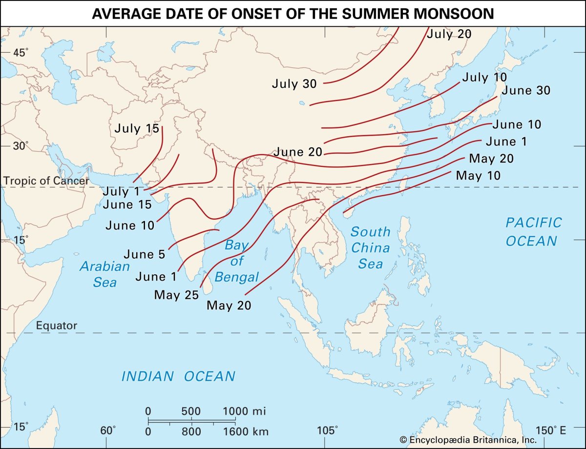 The temperature of the indian Ocean is average