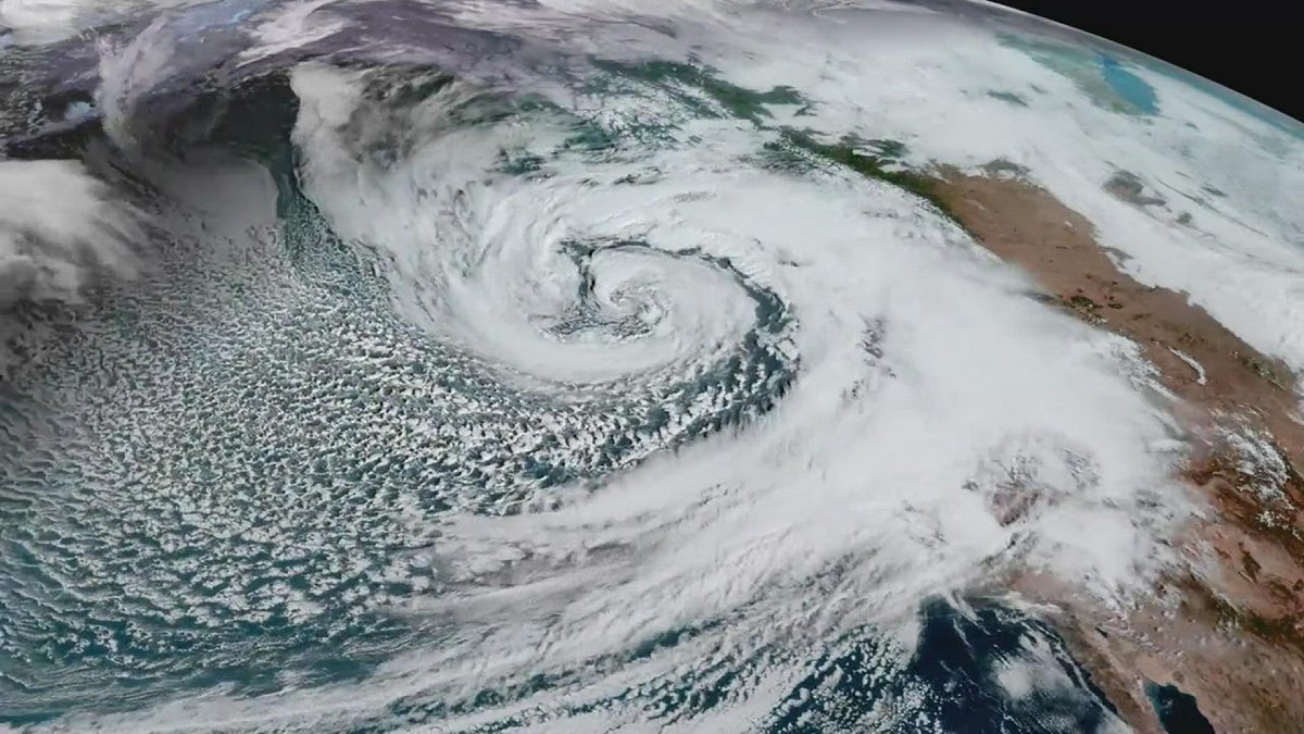 4. The Mid-Latitude Cyclone below is in the Wave Stage.