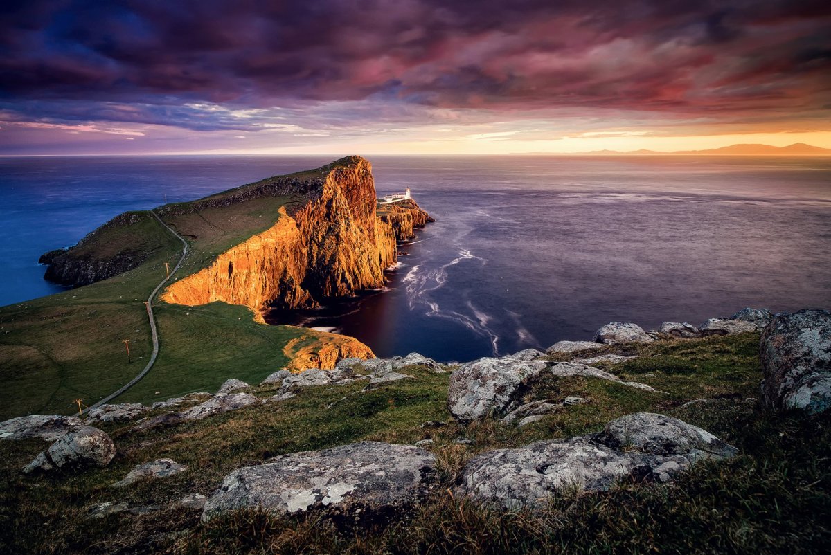 Остров Скай Шотландия neist point