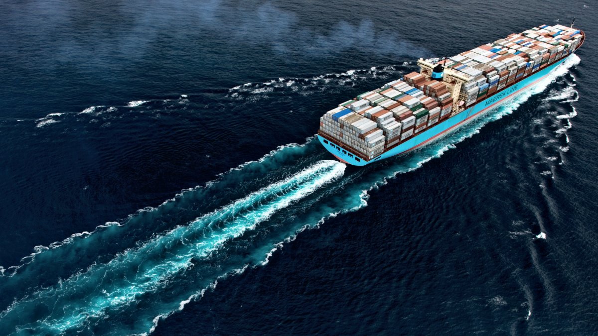 Океанский контейнеровоз Maersk