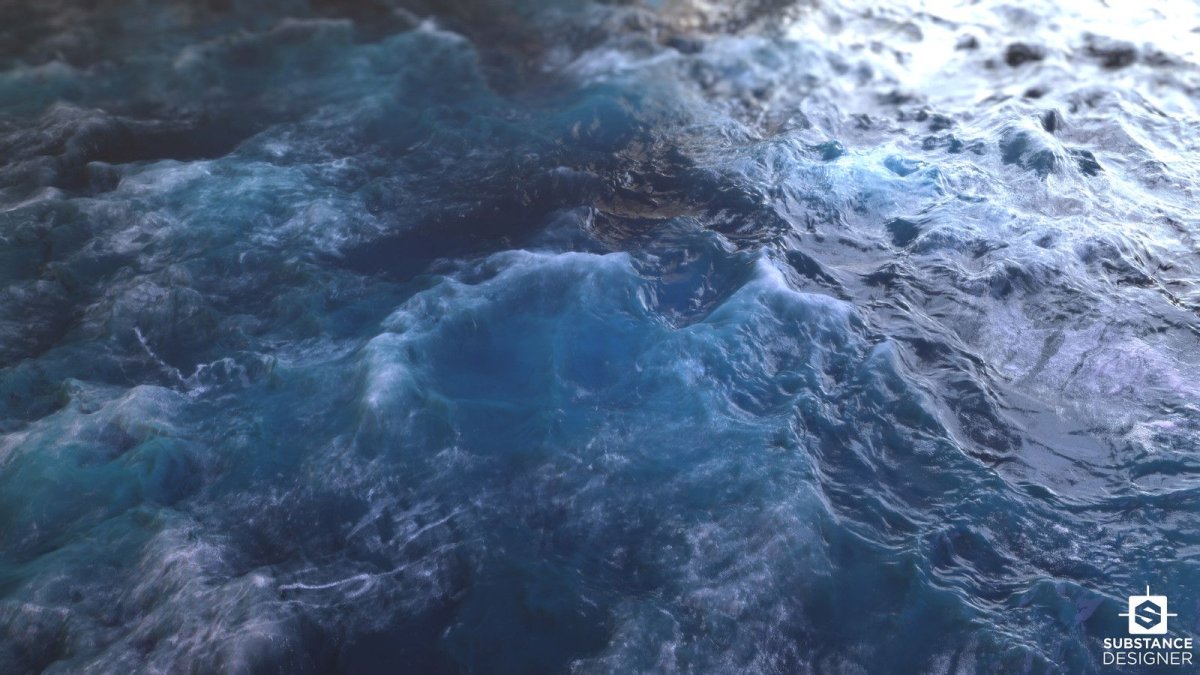 Substance Designer Water
