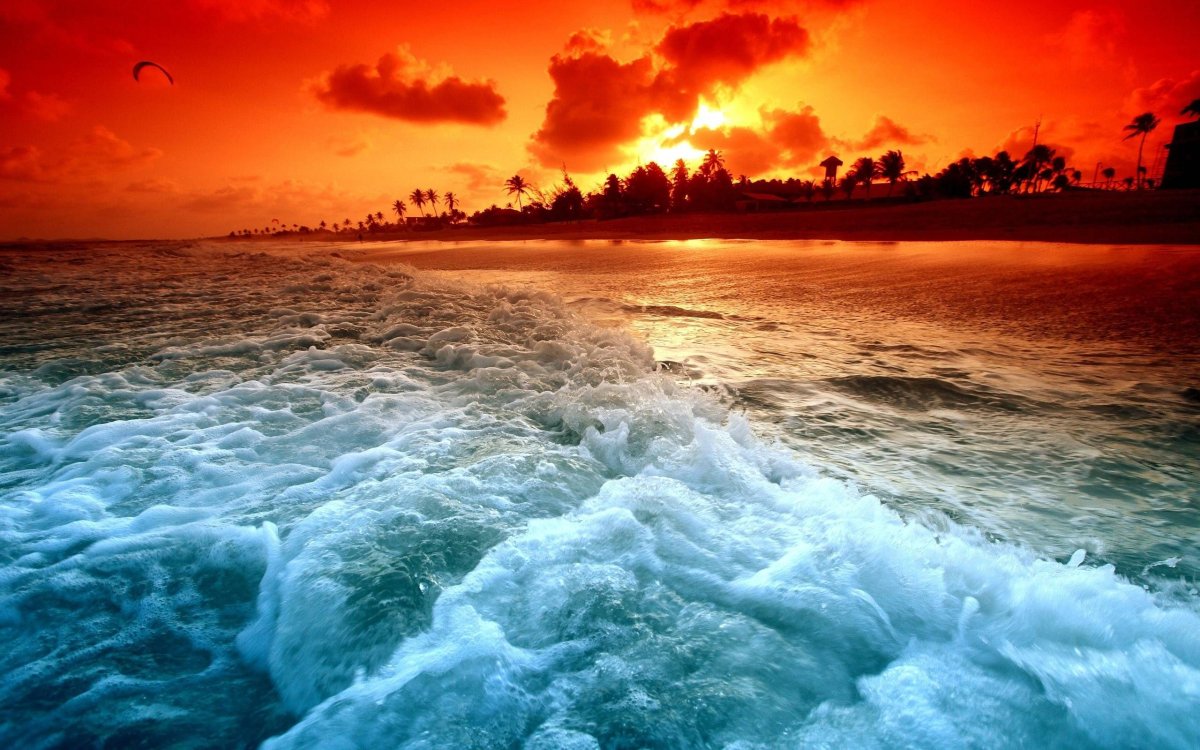 Красивая природа море