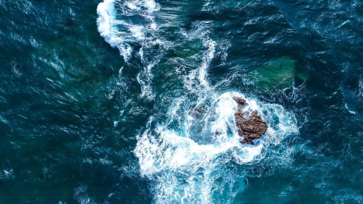 Море вид сверху