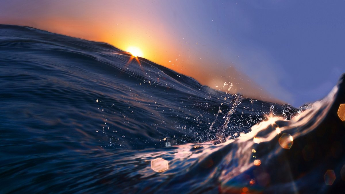 Морская вода и солнце