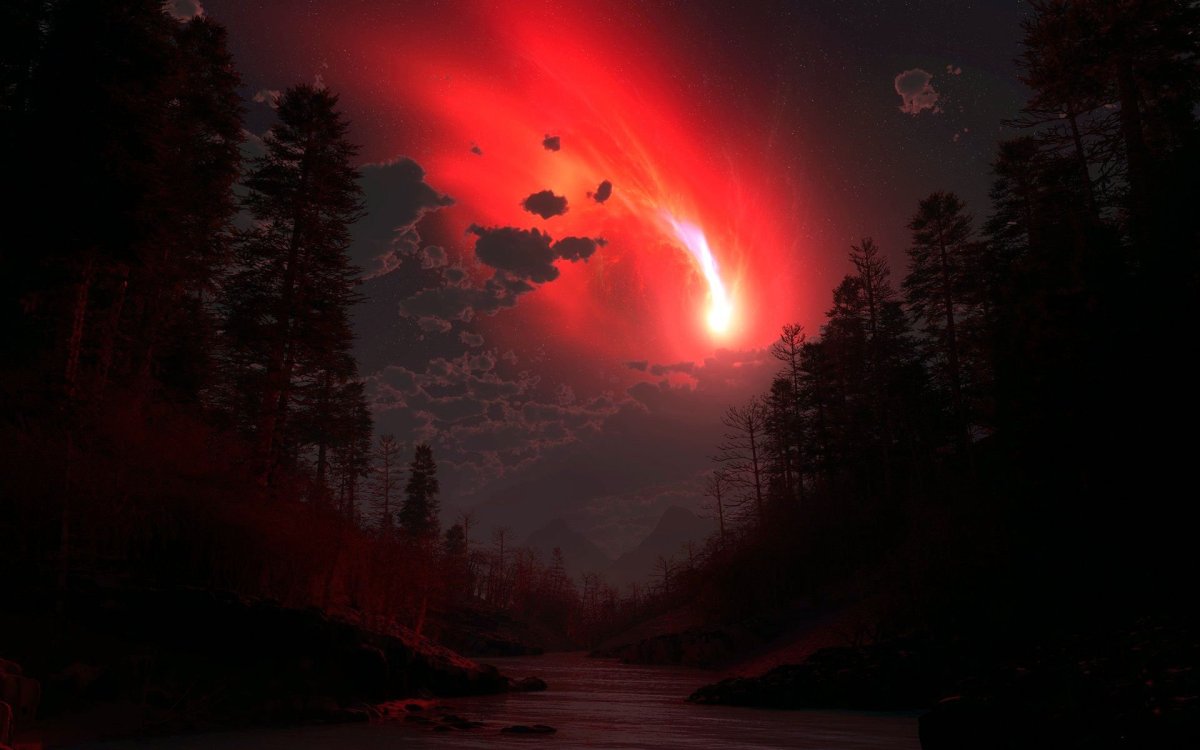 Страшный закат