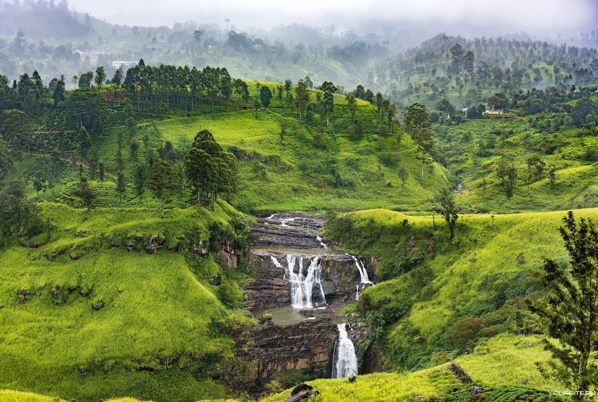 St Clairs Falls Шри-Ланка