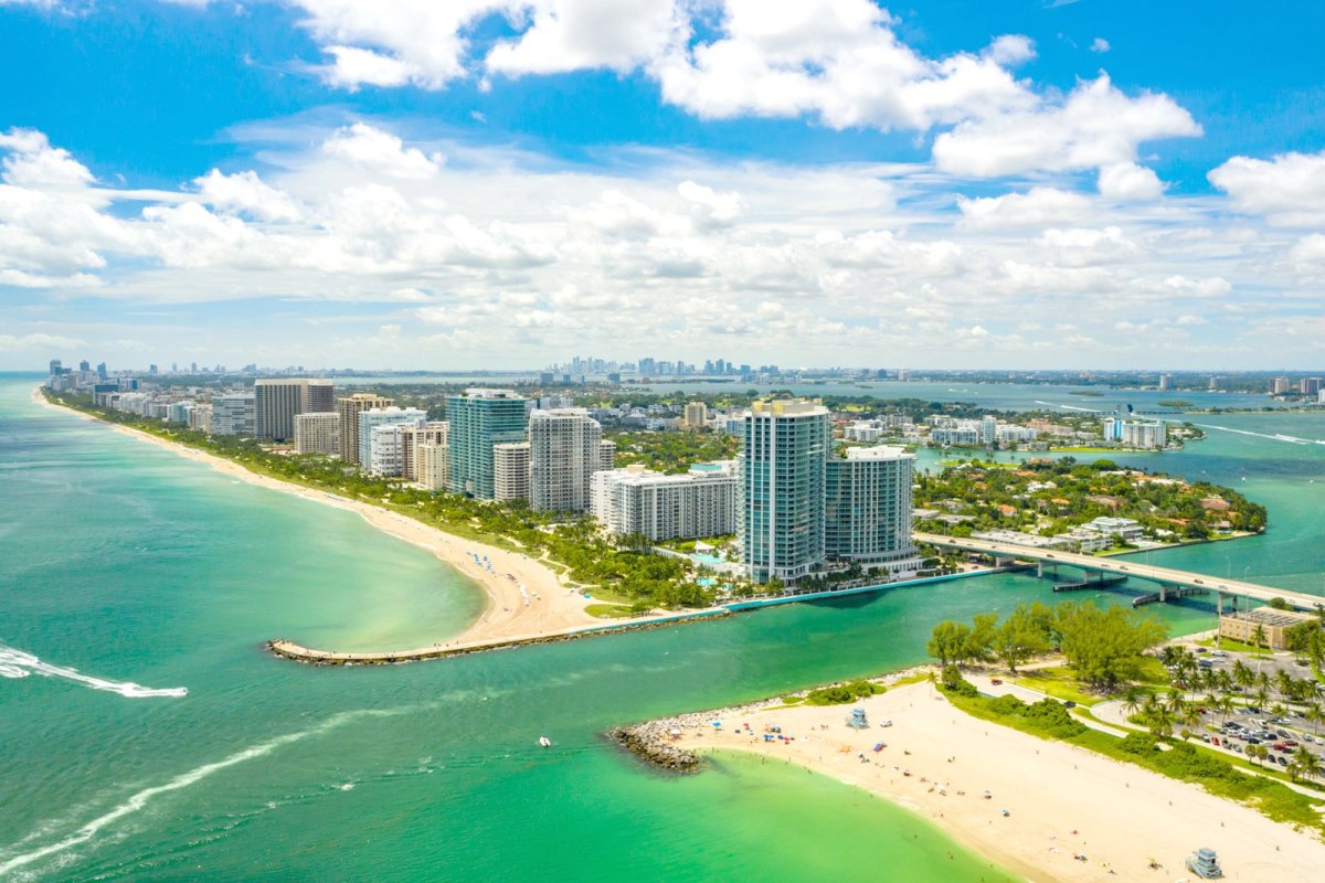 Haulover Beach в штате Флорида