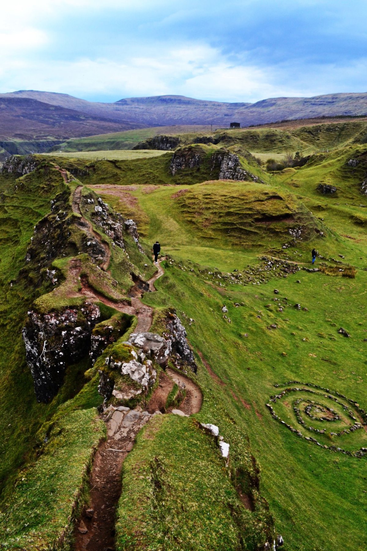 Остров Скай Шотландия Fairy Glen