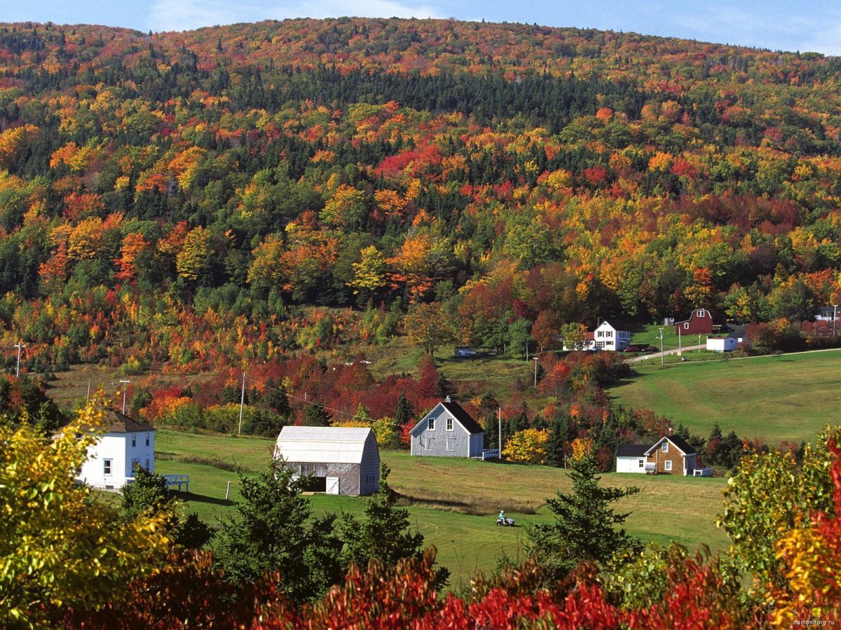 Канада Nova Scotia природа