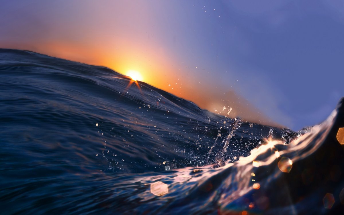 Морская вода и солнце