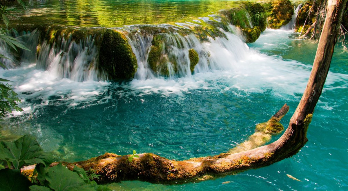 Водопад погружение