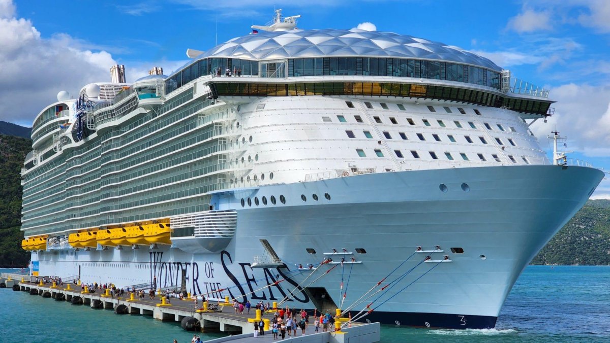 Круизный корабль "Wonder of the Seas New ship 2022"