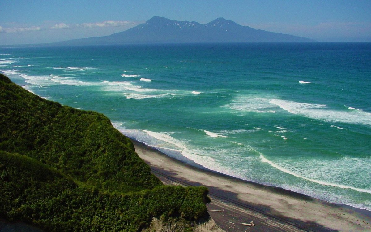 Курильские острова море