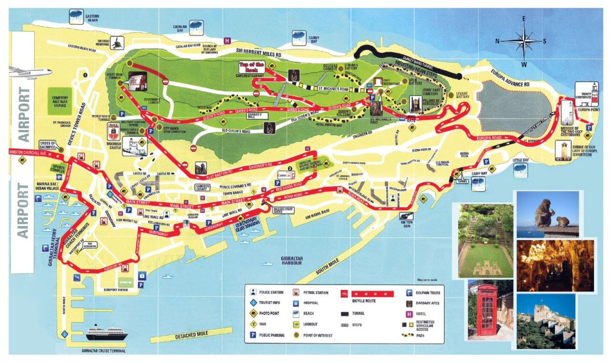 Gibraltar Map