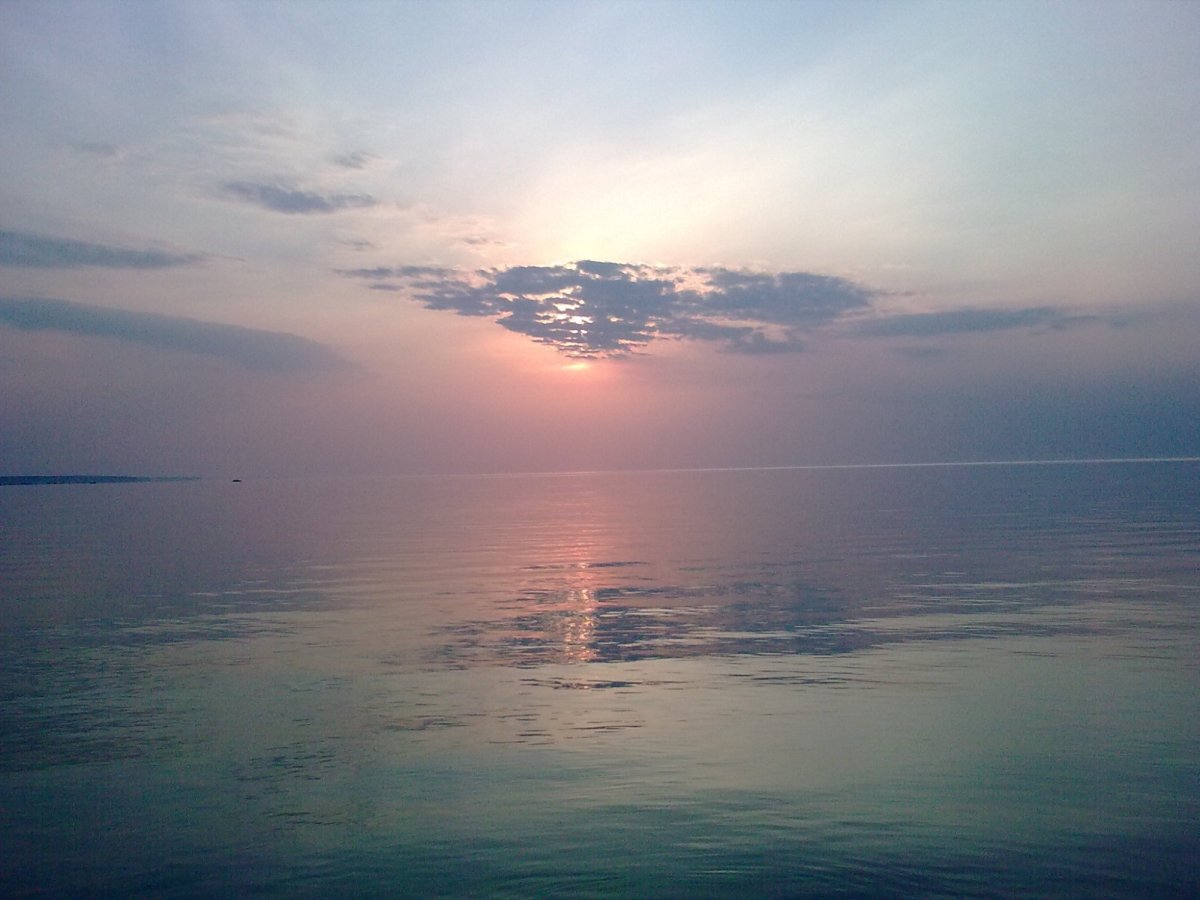 Утреннее море