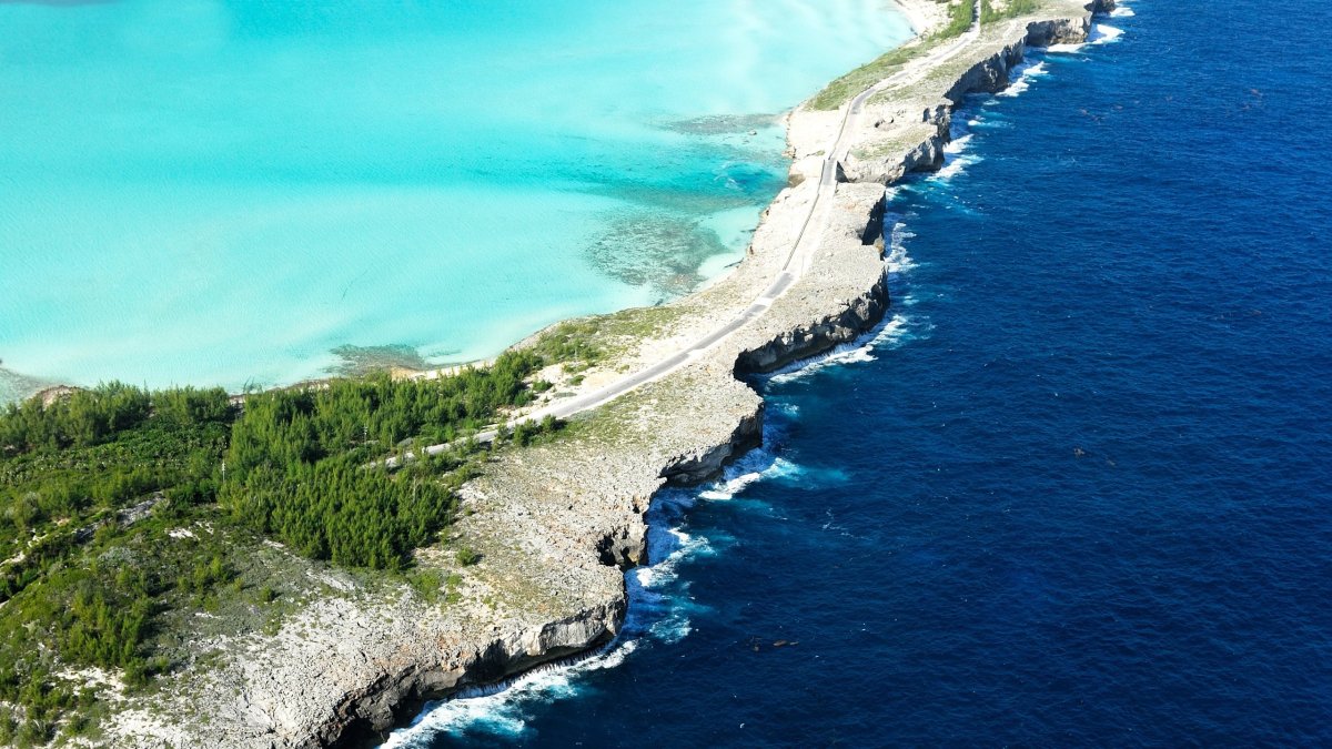 Остров Эльютера — место слияния Атлантики и Карибского моря