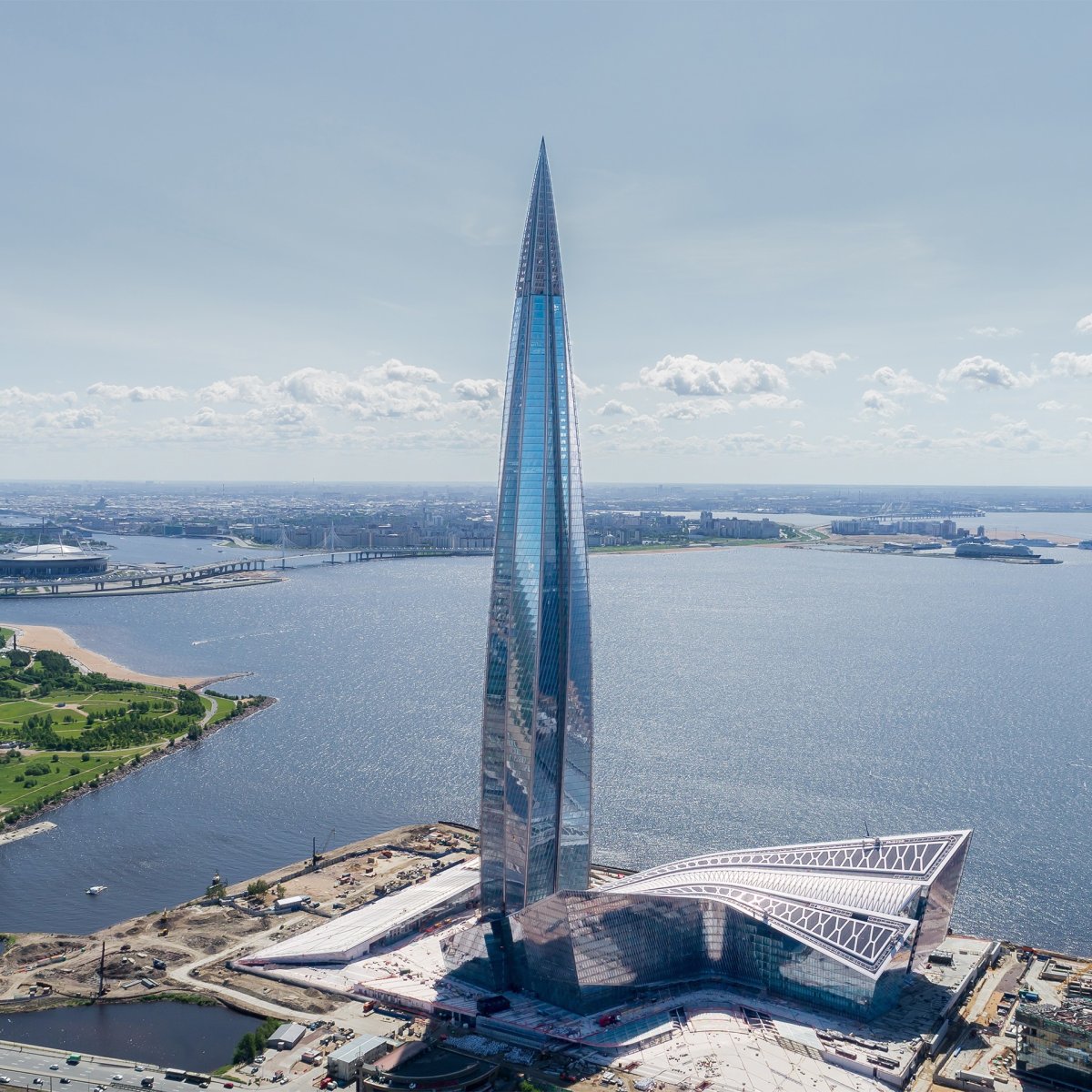 Санкт-Петербург небоскреб Лахта