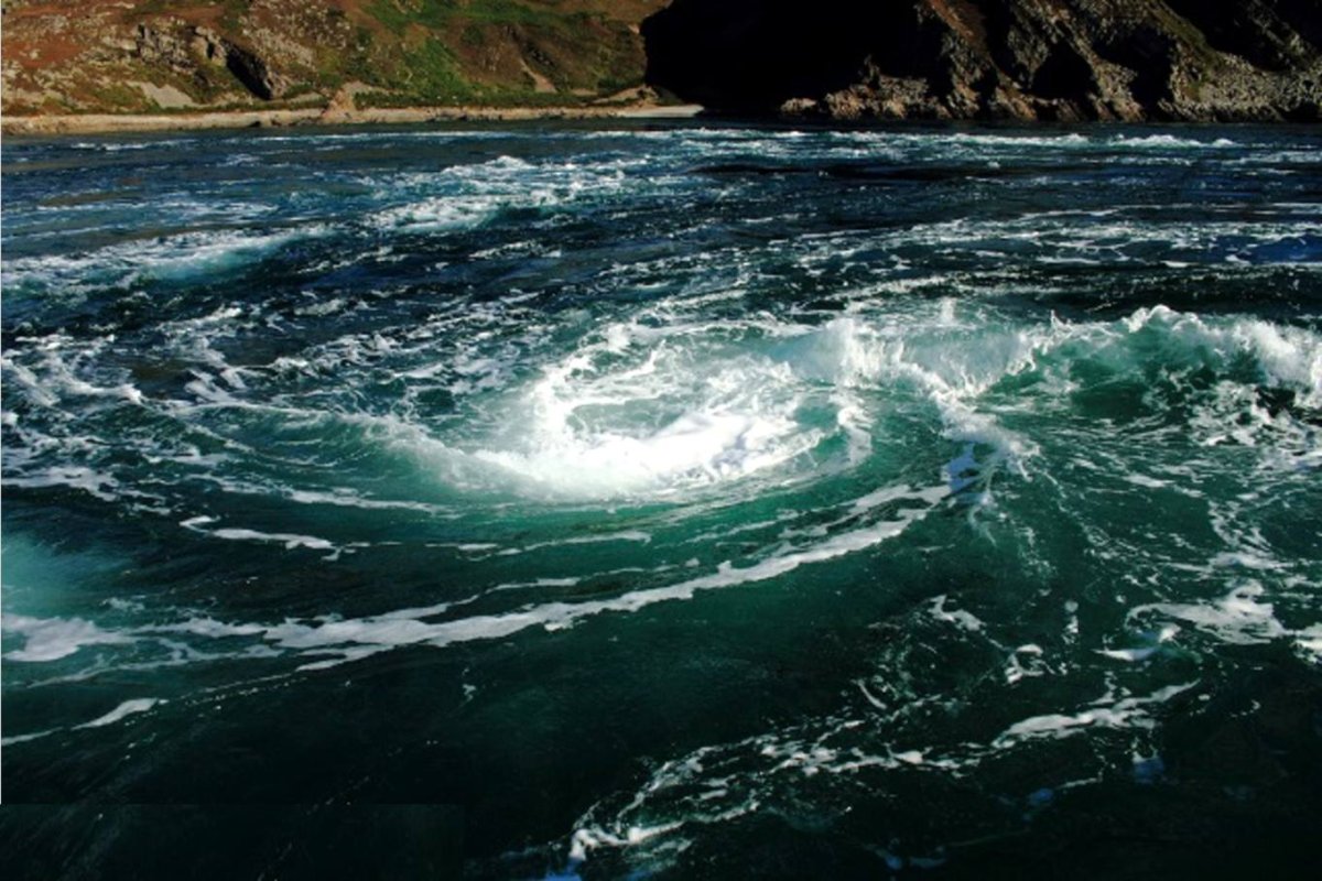Лофотенские острова водоворот Мальстрем