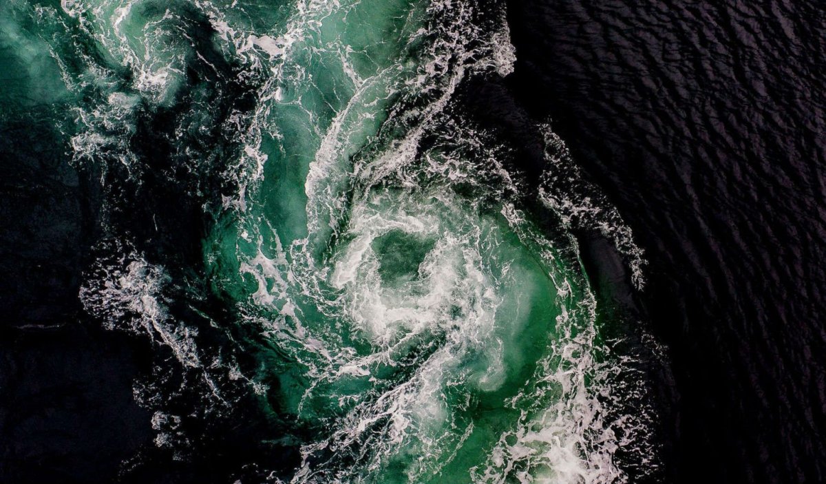 Сальстраумен (Saltstraumen), Норвегия