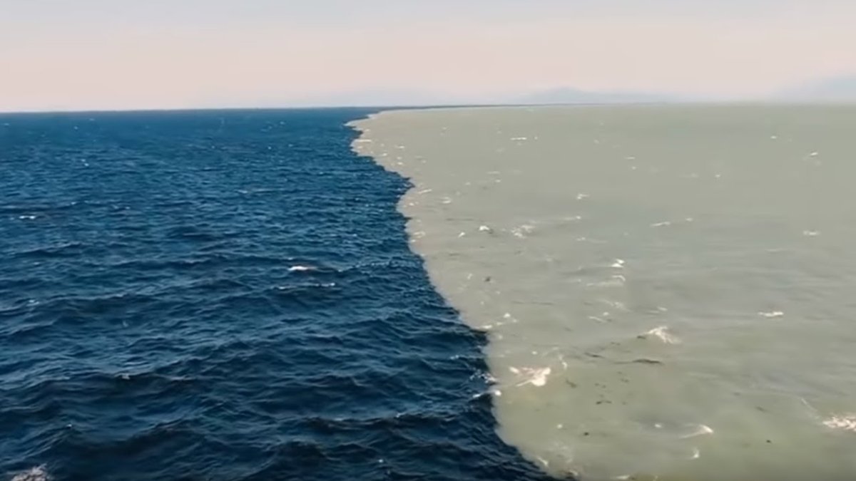 Граница Балтийского и Северного моря Скаген