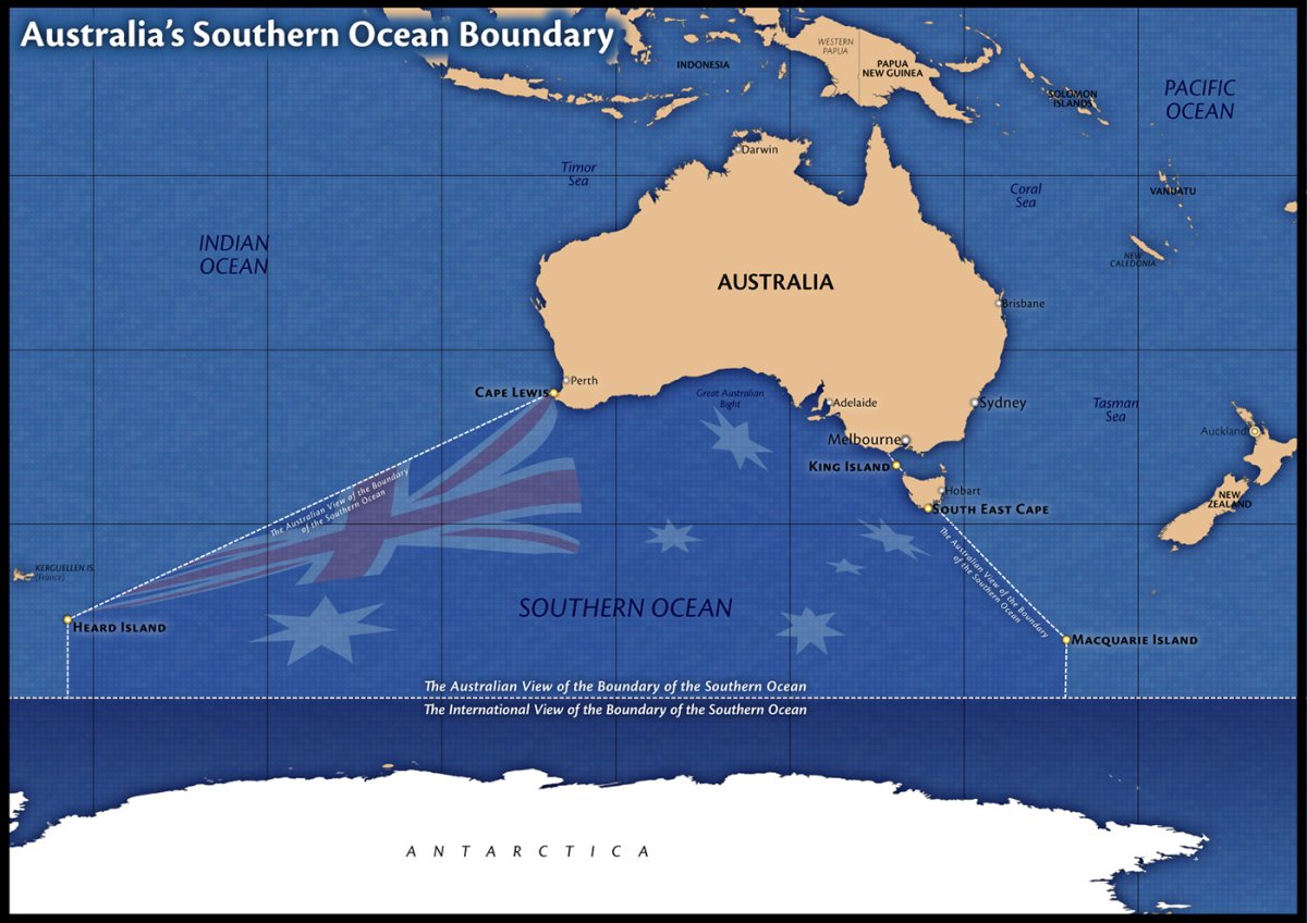Southern Ocean Map