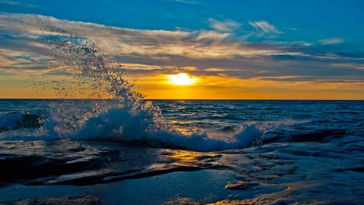 Красивая природа море