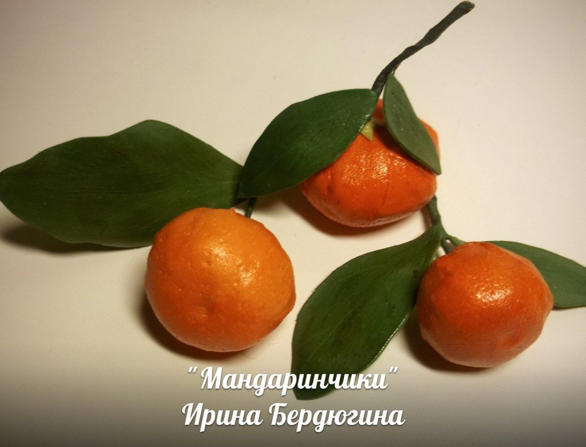 Фрукты из фоамирана