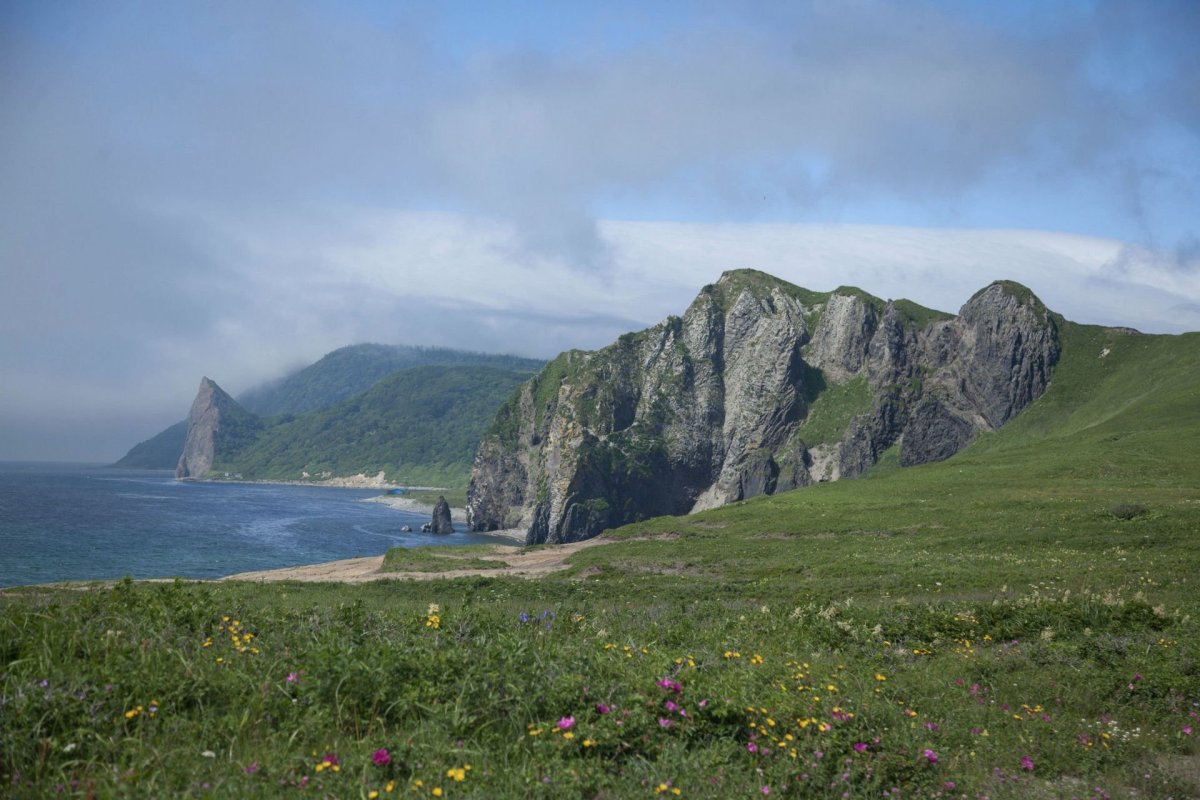 Курильские острова Кунашир