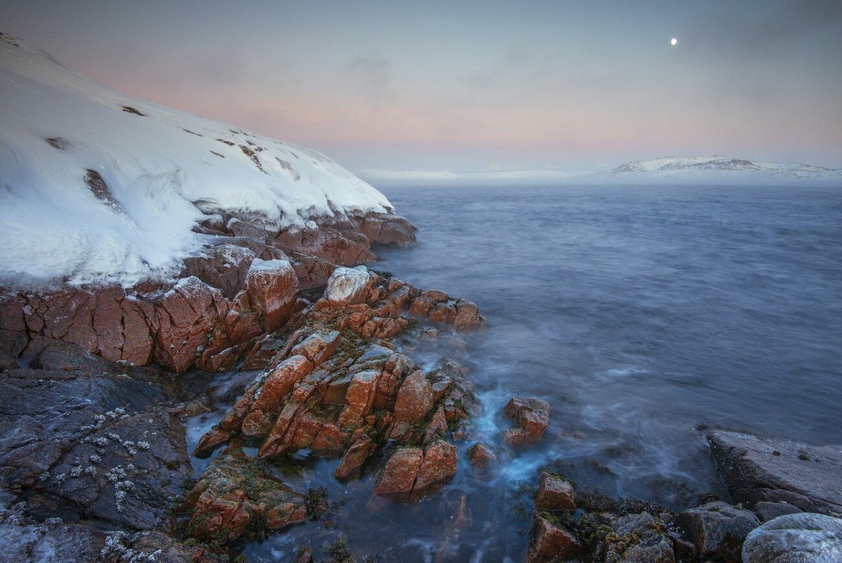 Баренцево море Териберка