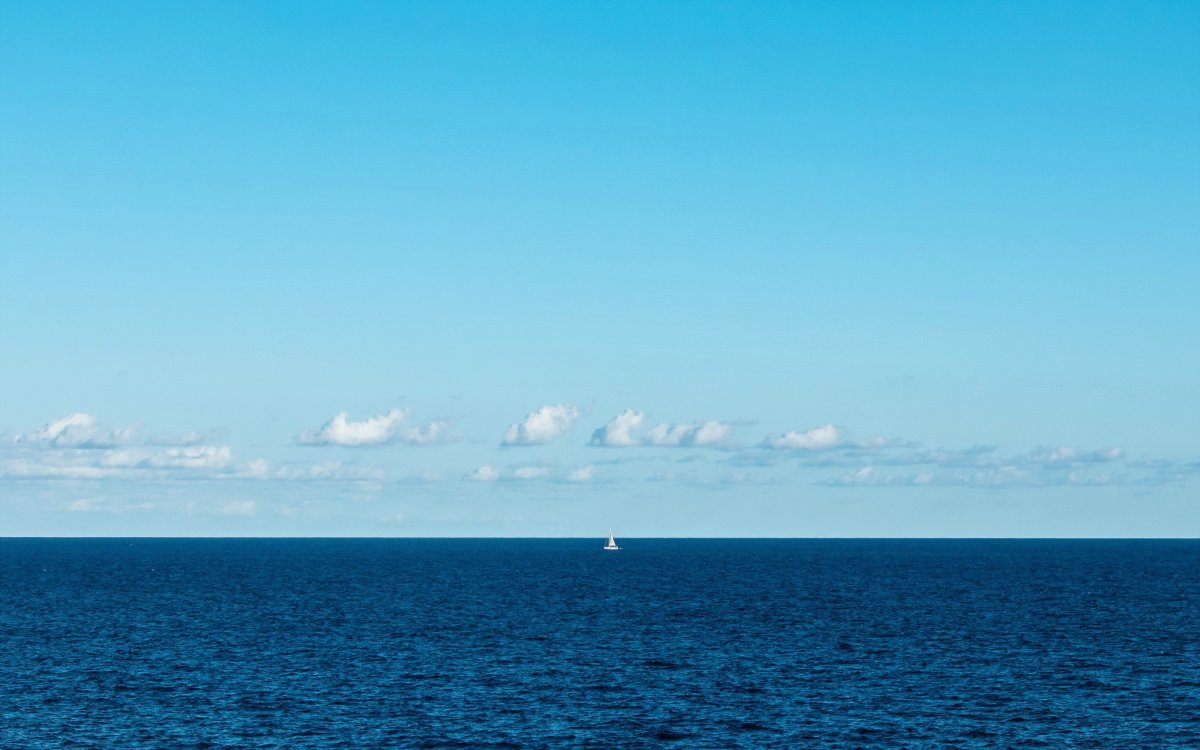 Море Минимализм