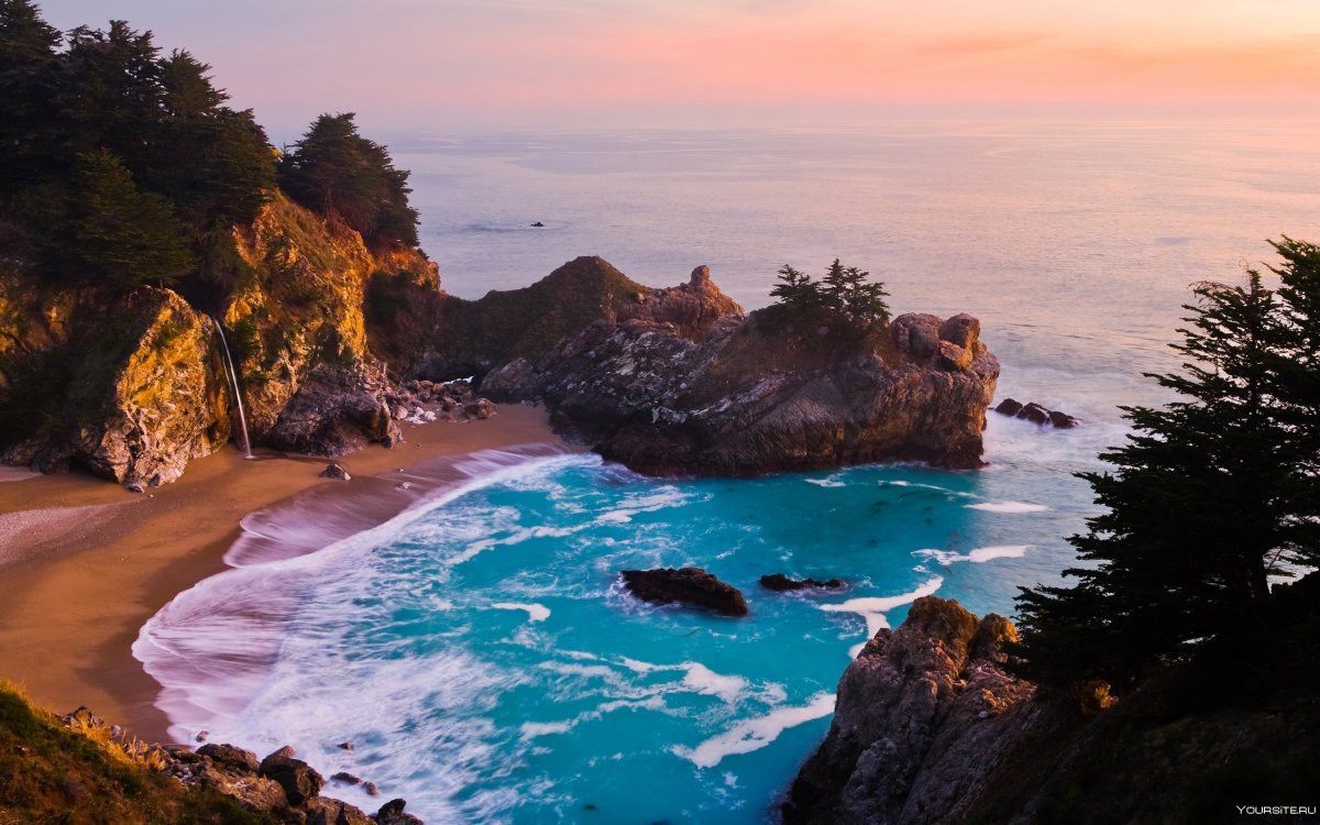 MCWAY Falls Калифорния