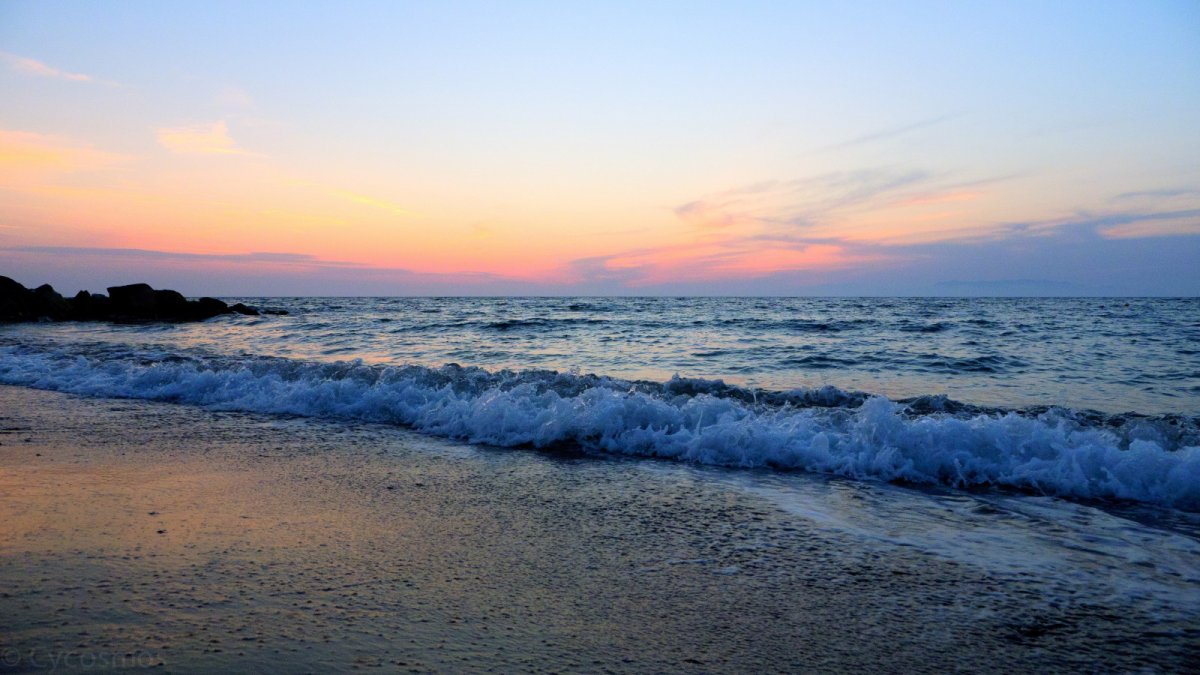 Черное море пляж
