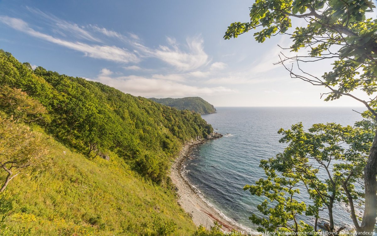Море в Находке Приморского края