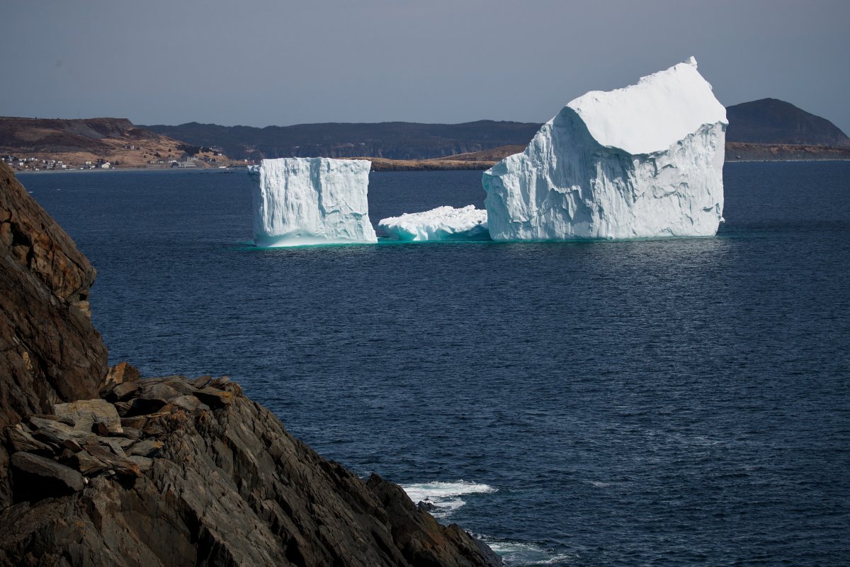 Iceberg в Атлантическом океане