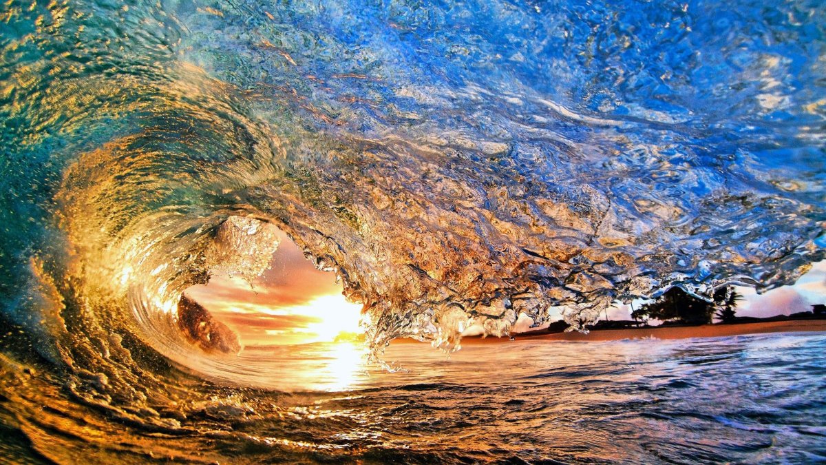 Красивая природа море