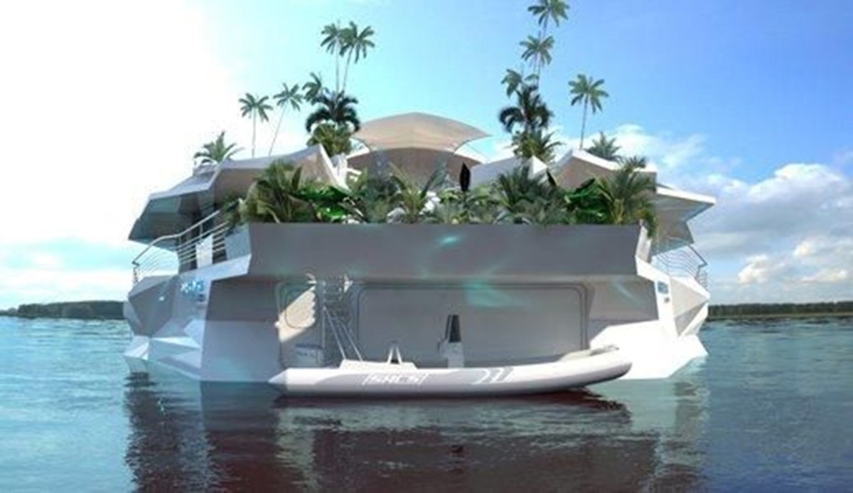 1. Плавучий остров Orsos Island